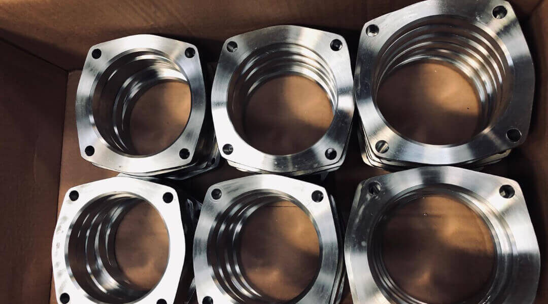 304L exhaust flanges manufactured